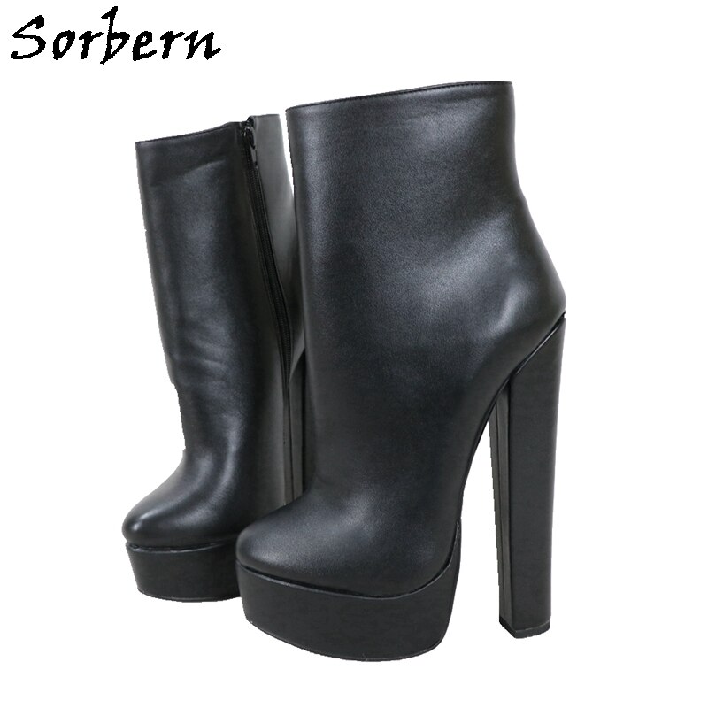 Sorbern 20Cm Chunky Heel ߸  UniHigh Instep V..